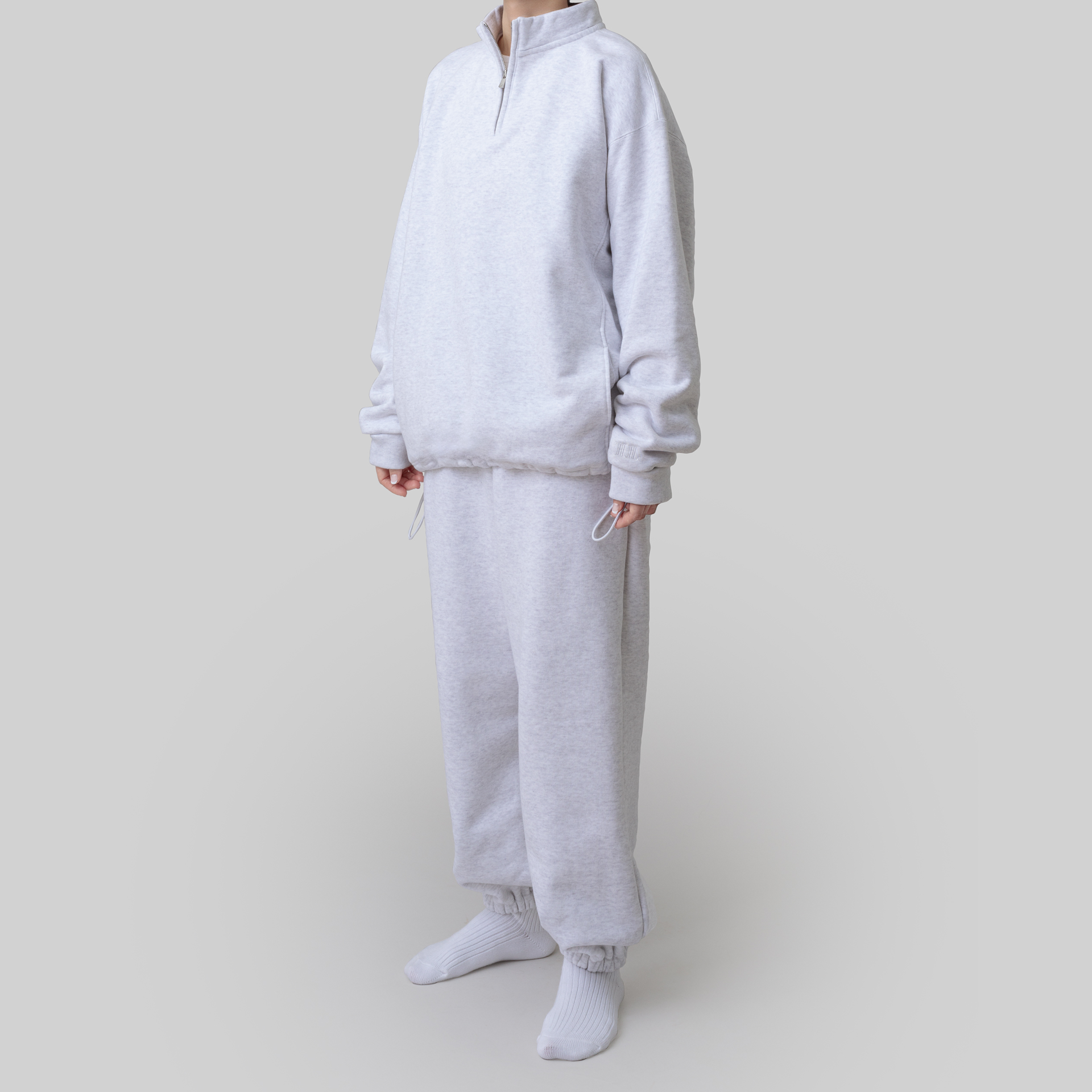 'zip sweat' steam gray［2nd edit.］