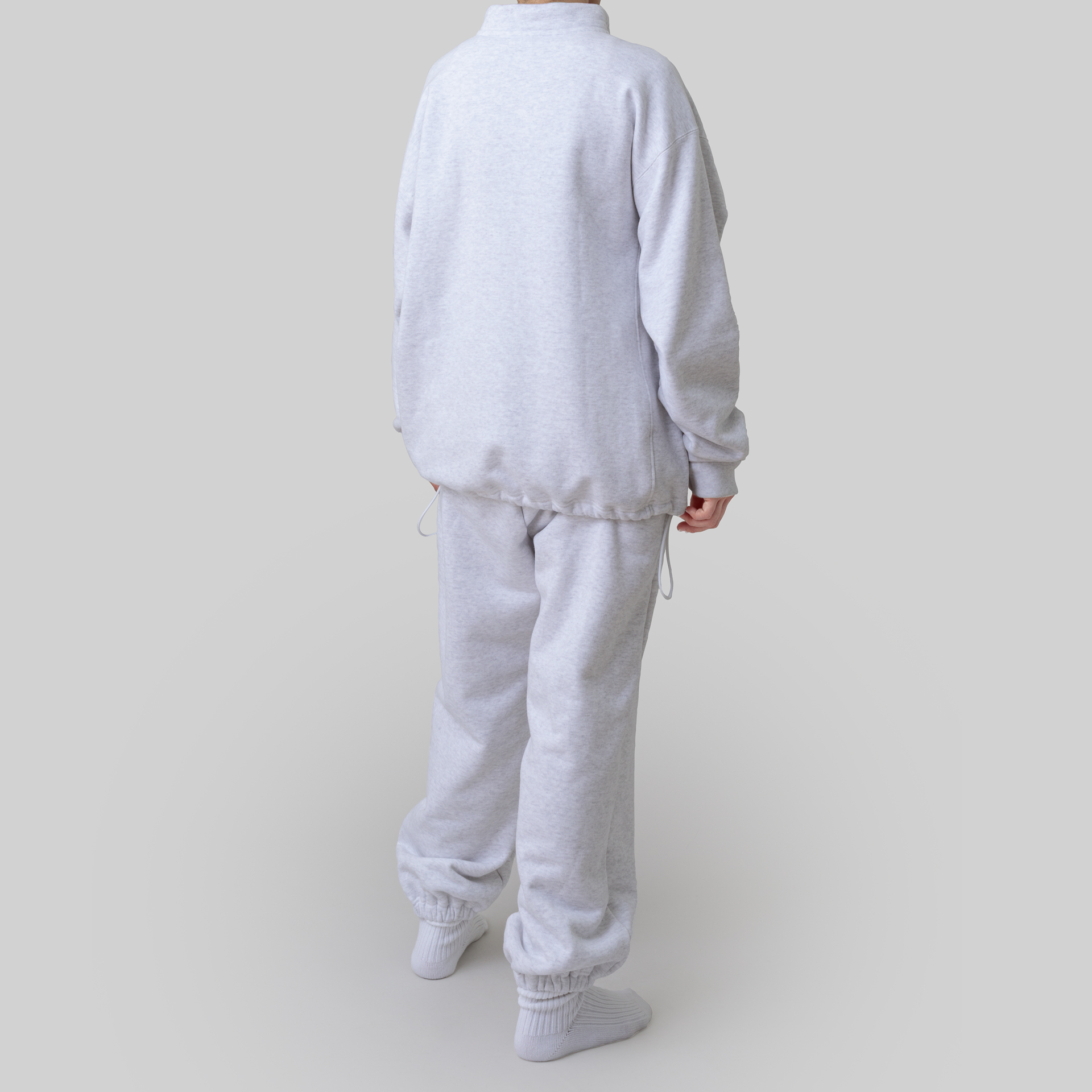 'zip sweat' steam gray［2nd edit.］