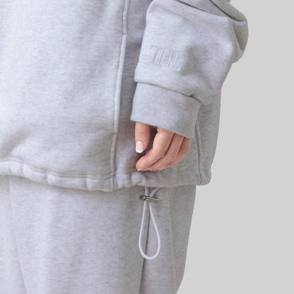 'zip sweat' steam gray［2nd edit.］