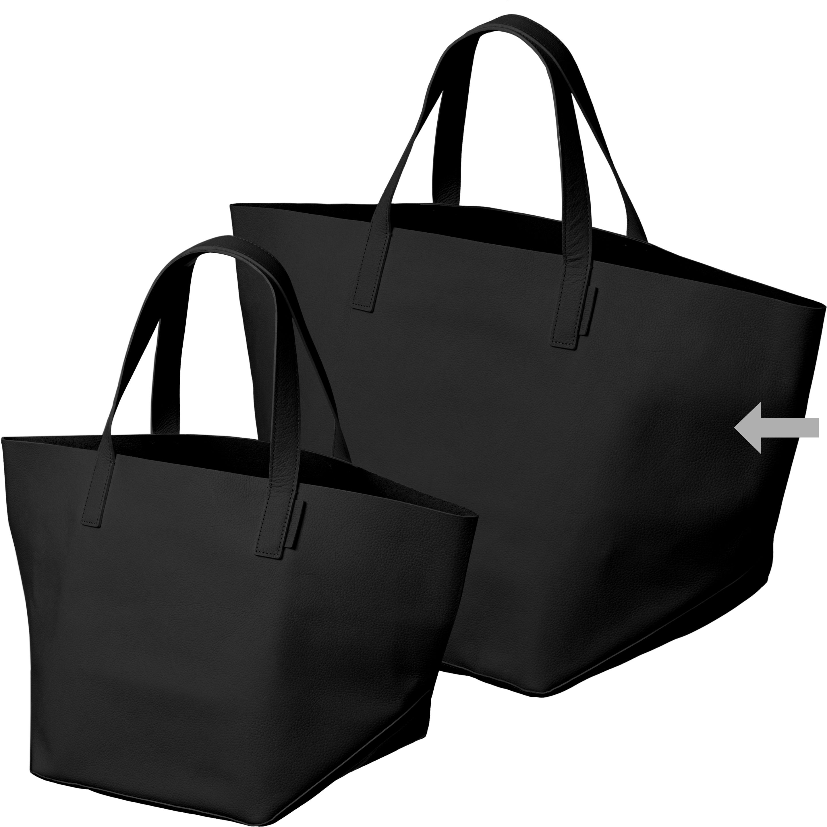 'big' more black［large］